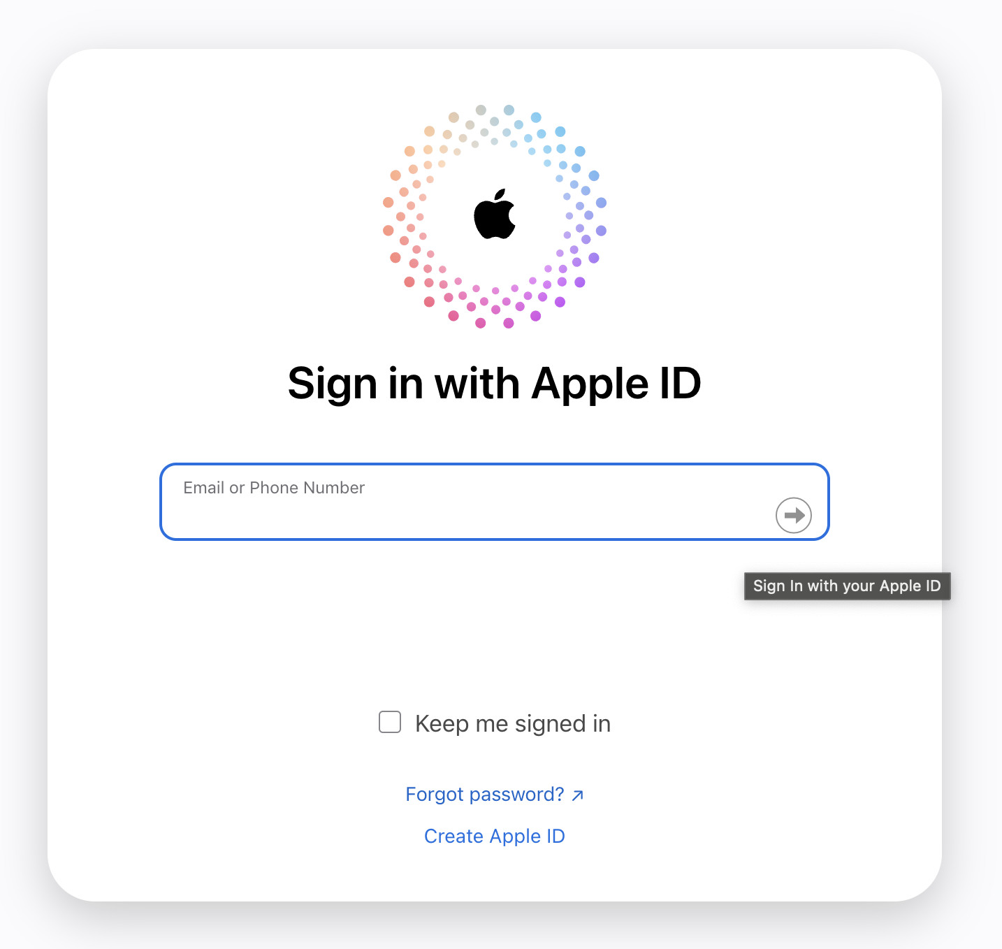 icloud login